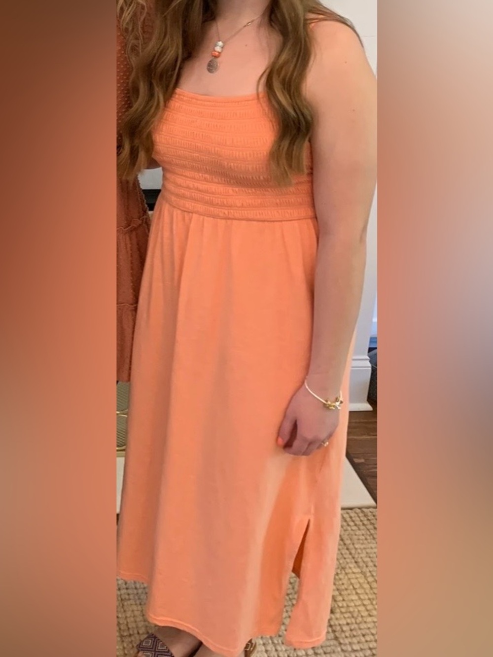 Old Navy Peach Colored Dress